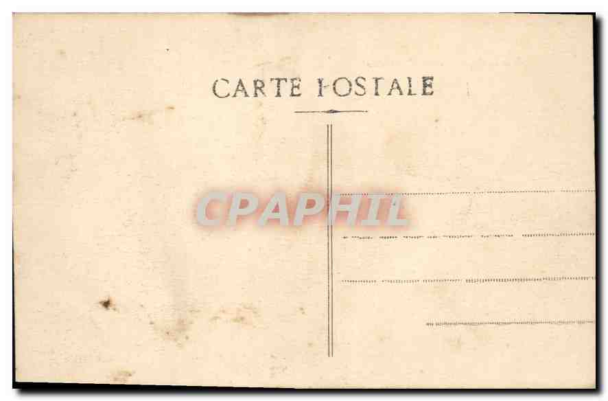 CPA Marseille La Cathedrale — Verso