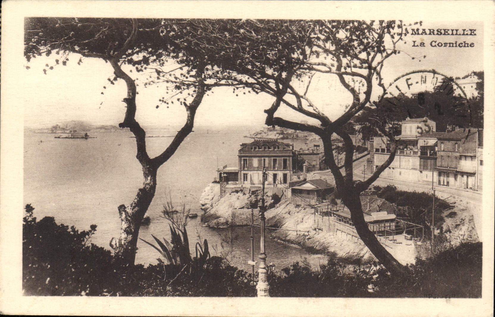 CPA Marseille La Corniche