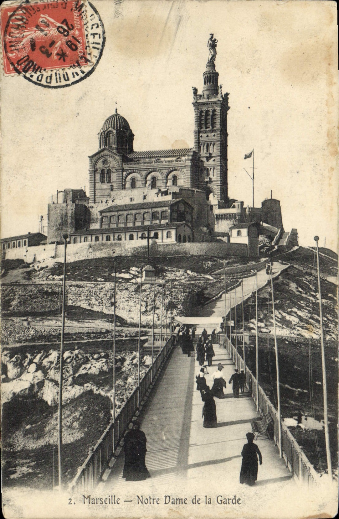 CPA Marseille Notre Dame de la Garde