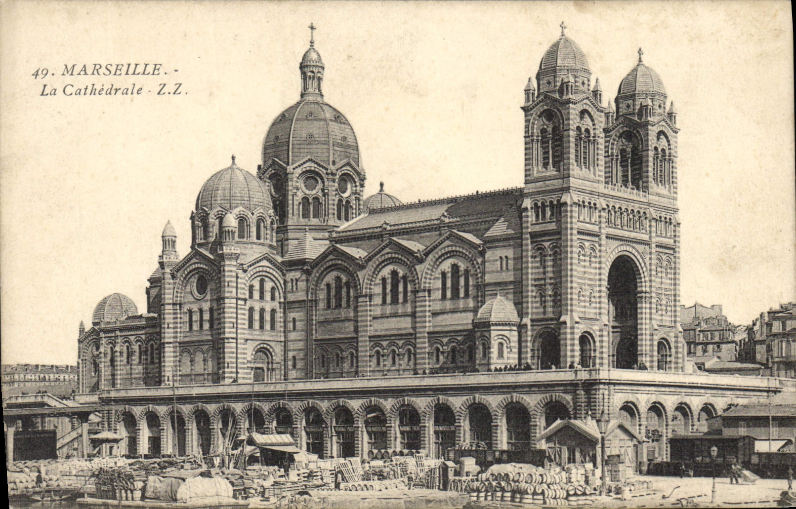 CPA Marseille La Cathedrale