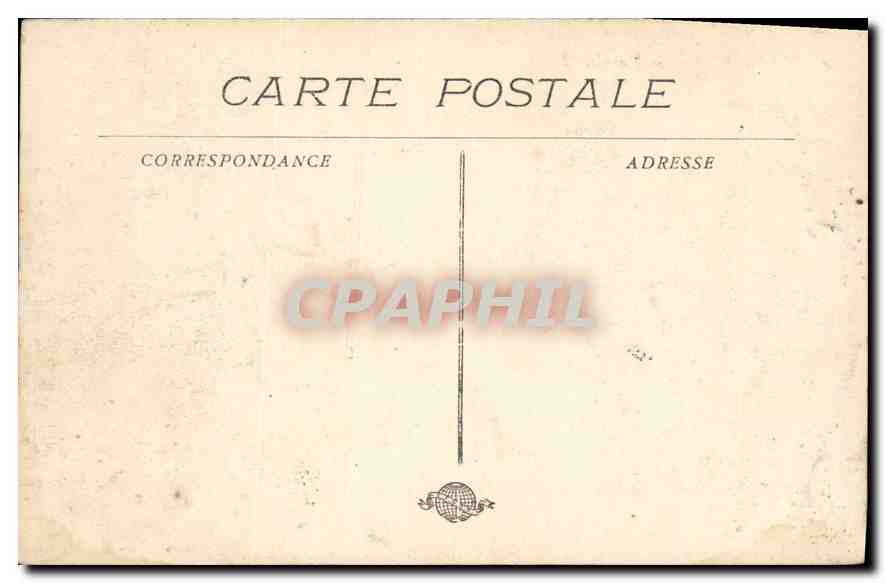CPA Marseille La Mairie — Rückseite