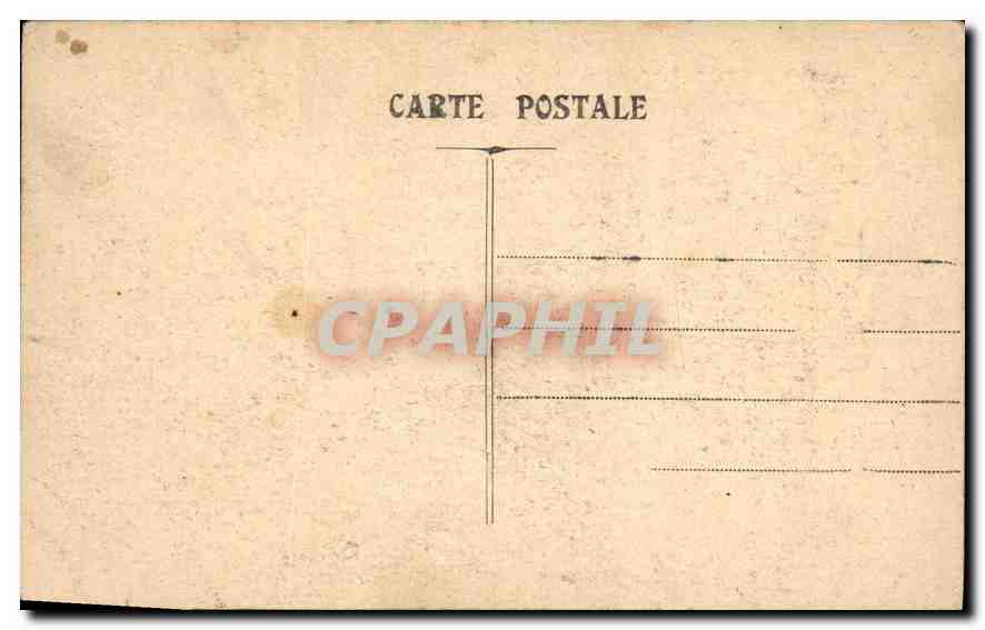 CPA Marseille Le Prophete Peche Pecheur — Rückseite
