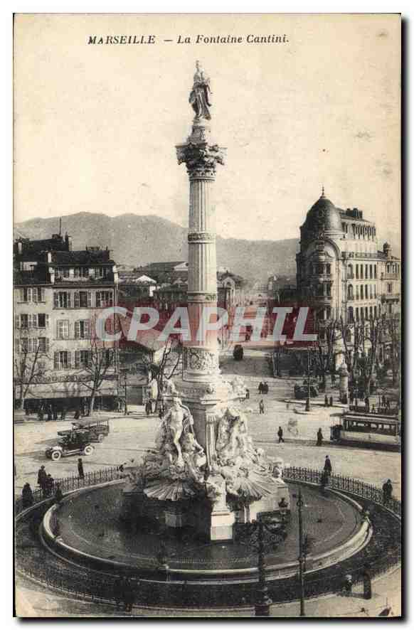 CPA Marseille La Fontaine Cantini