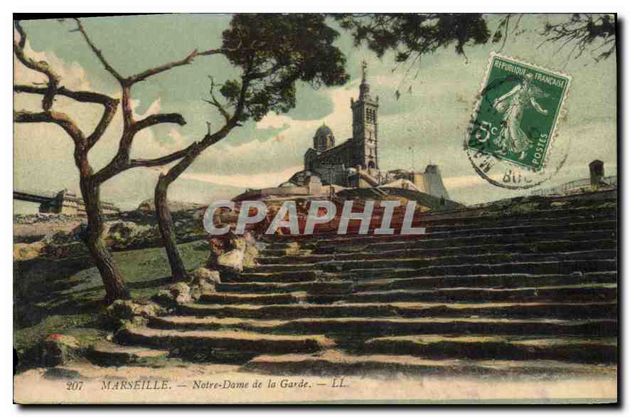 CPA Marseille Notre Dame de la Garde