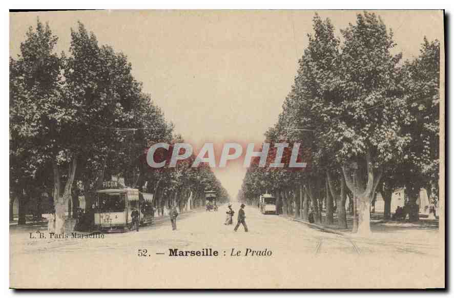 CPA Marseille Le Prado