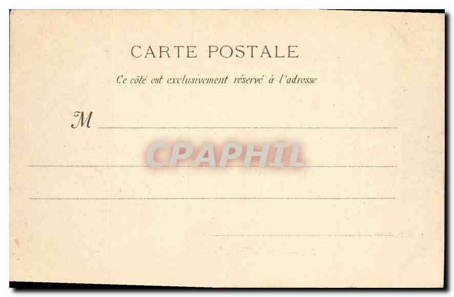 CPA Marseille Le Prado — Rückseite