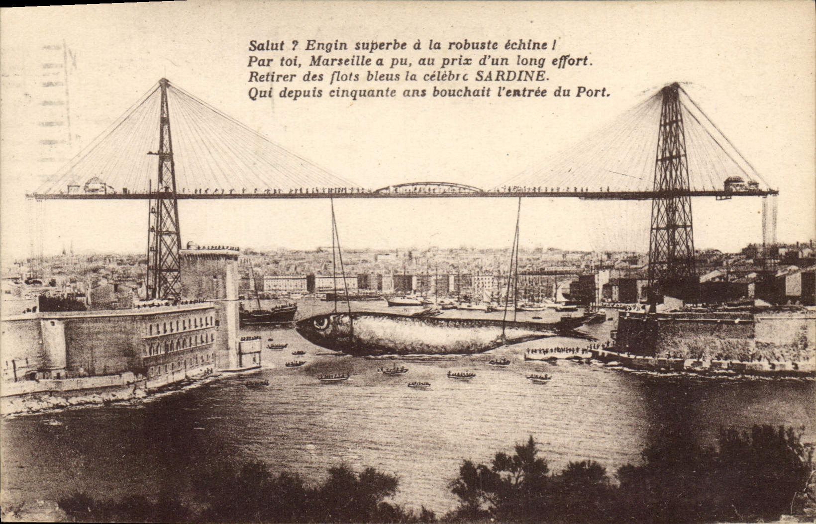 CPA Marseille Sardine