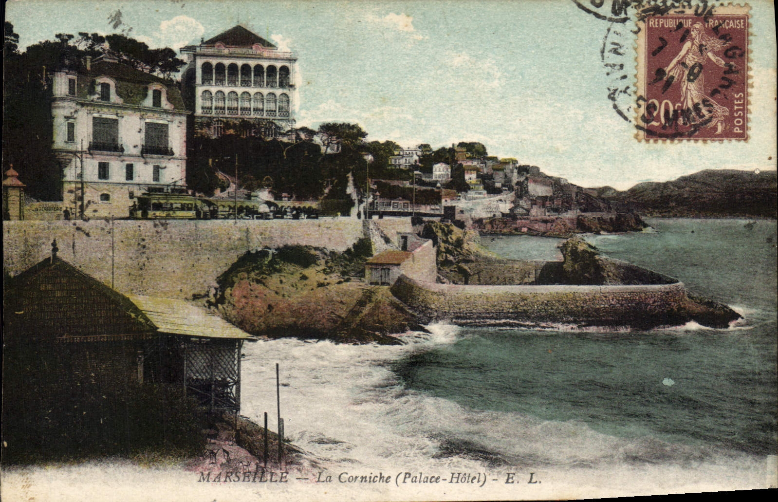CPA Marseille La Corniche (Palace Hotel)