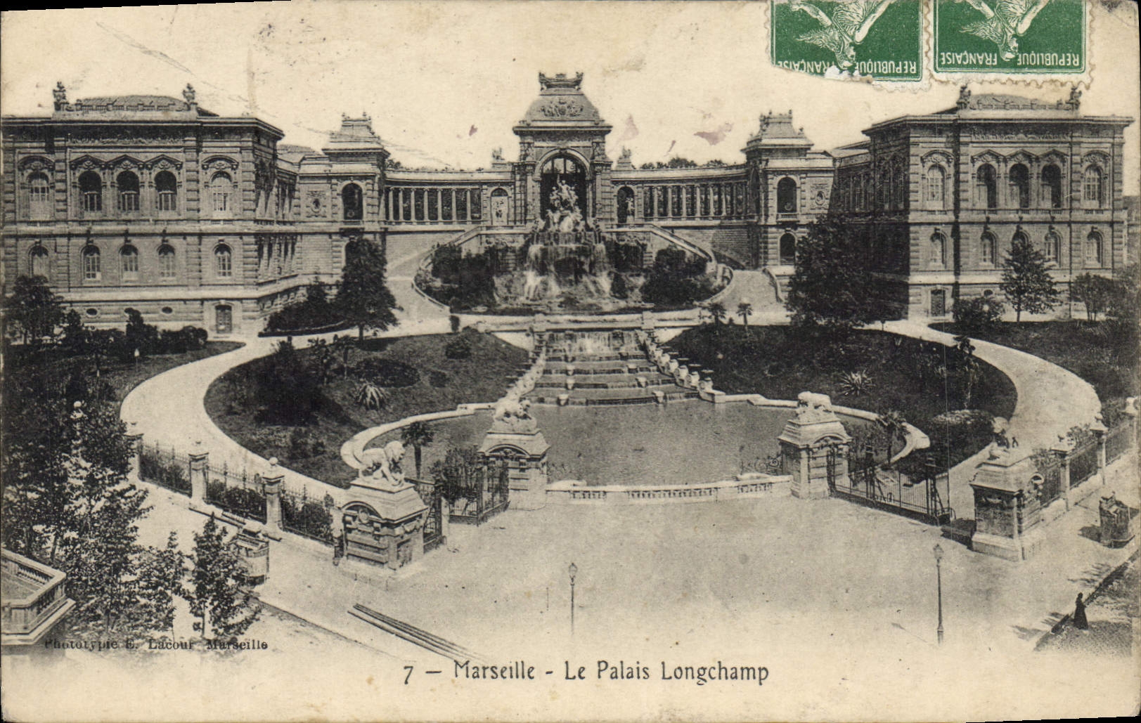 CPA Marseille Palais Longchamp