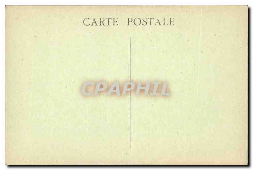 CPA Marseille Fontaine Cantini — Verso