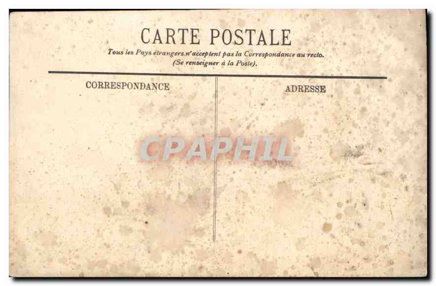 CPA Marseille Pont de la Joliette Bateaux — Rückseite