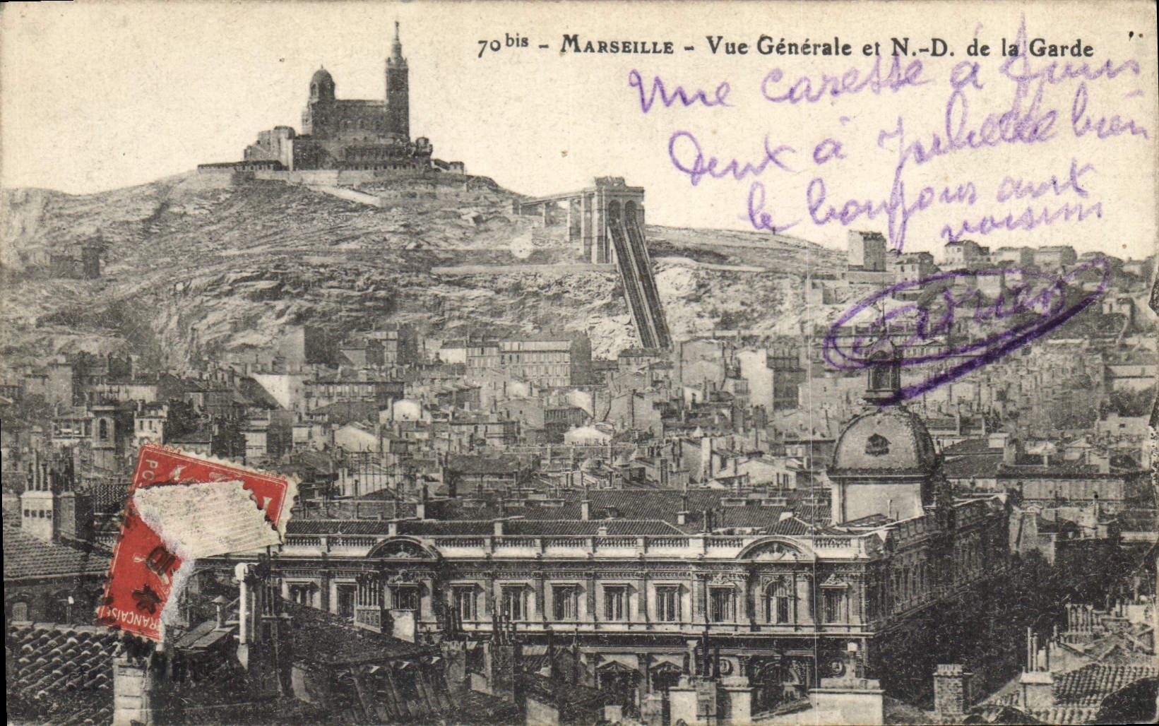 CPA Marseille Monument des Mobiles