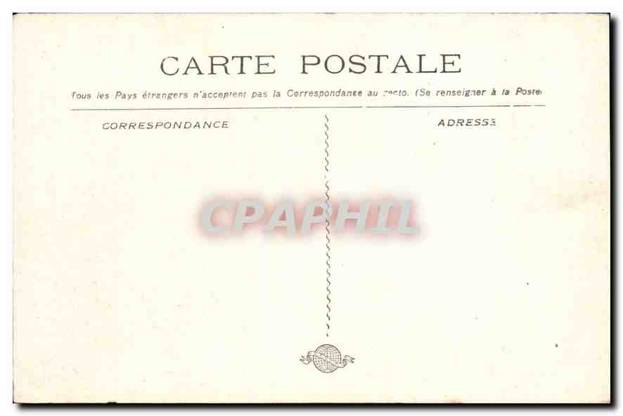 CPA Marseille Bassins de la Joliette — Verso
