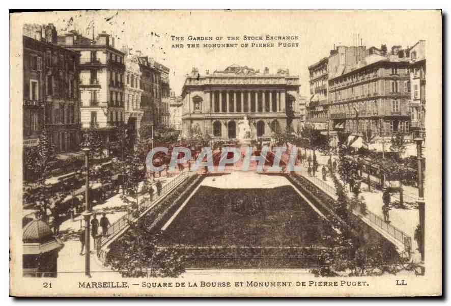 CPA Marseille Square de la Bourse