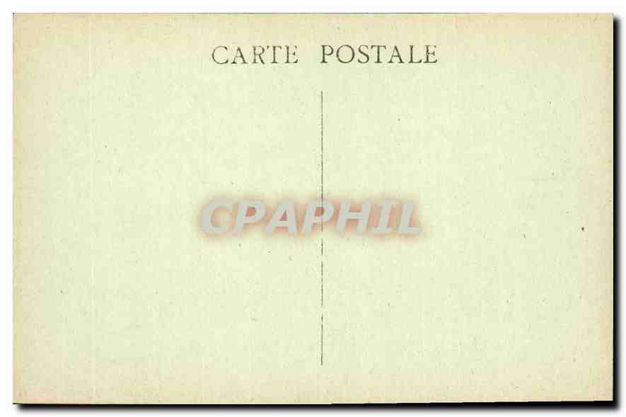 CPA Marseille La Prefecture — Verso