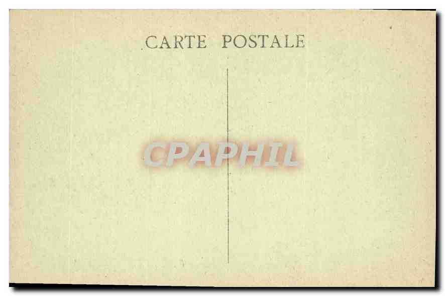 CPA Marseille Palais Longchamp — Verso
