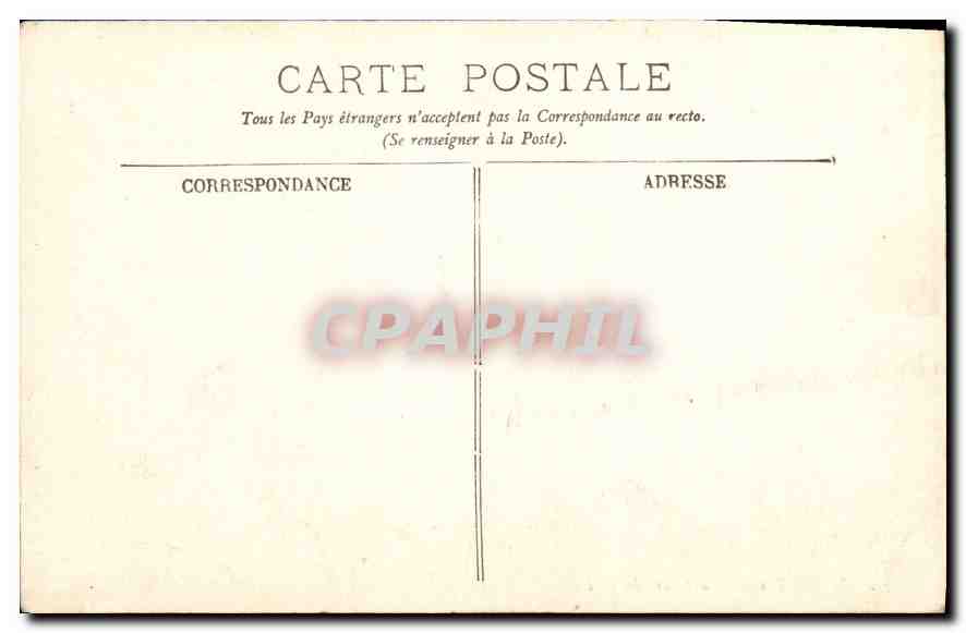 CPA Marseille Le Bassin de la Joliette — Rückseite