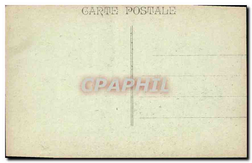 CPA Marseille N D de la Garde — Rückseite