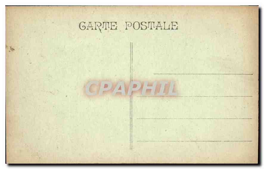 CPA Marseille Le Parc Borely — Rückseite