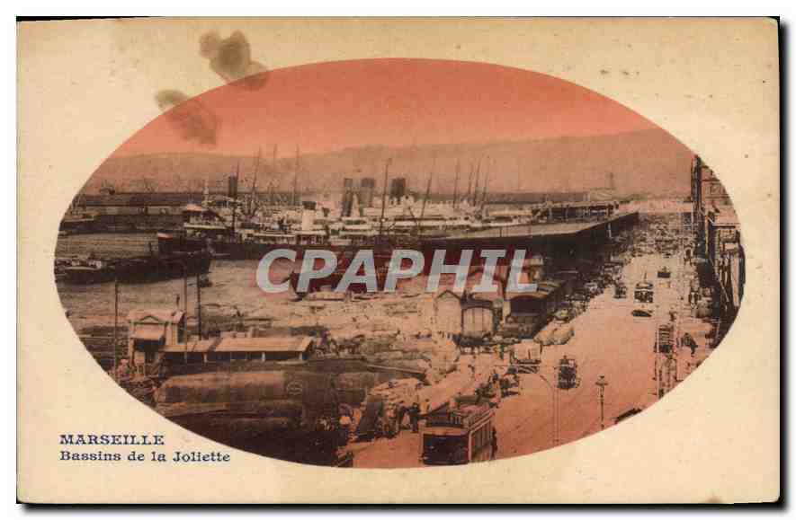 CPA Marseille Hotel des Postes et Telegraphes