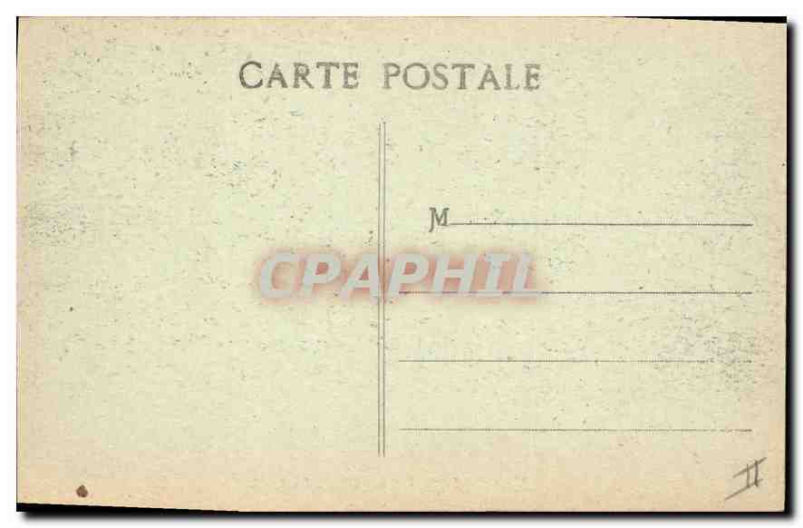 CPA Marseille Port de la Joliette — Rückseite