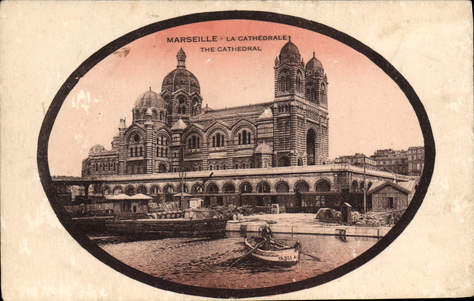 CPA Marseille La Cathedrale