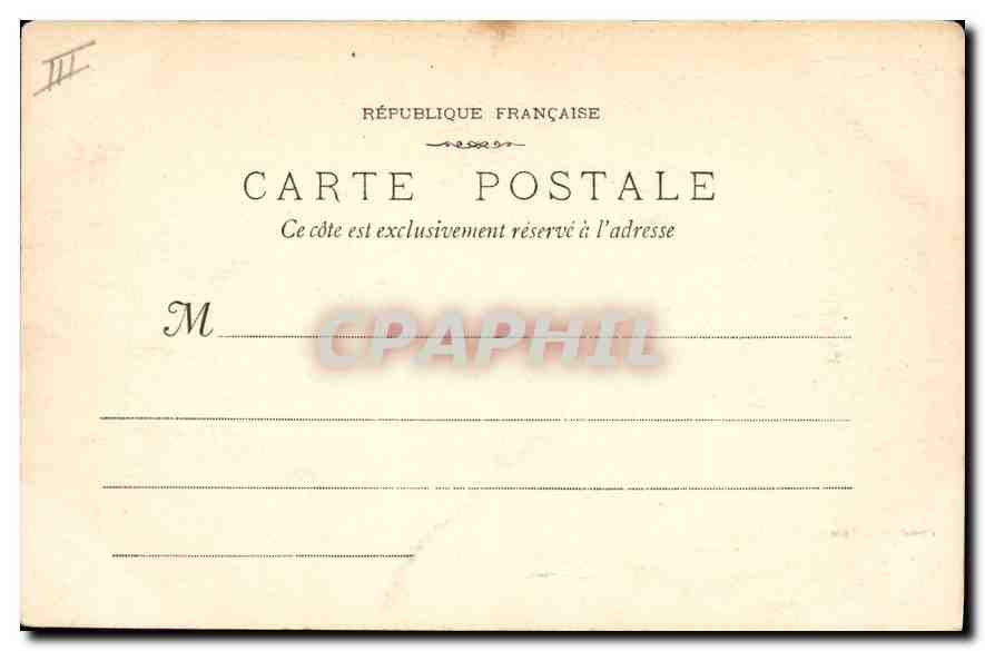 CPA Marseille Le Quai de la Joliette — Rückseite