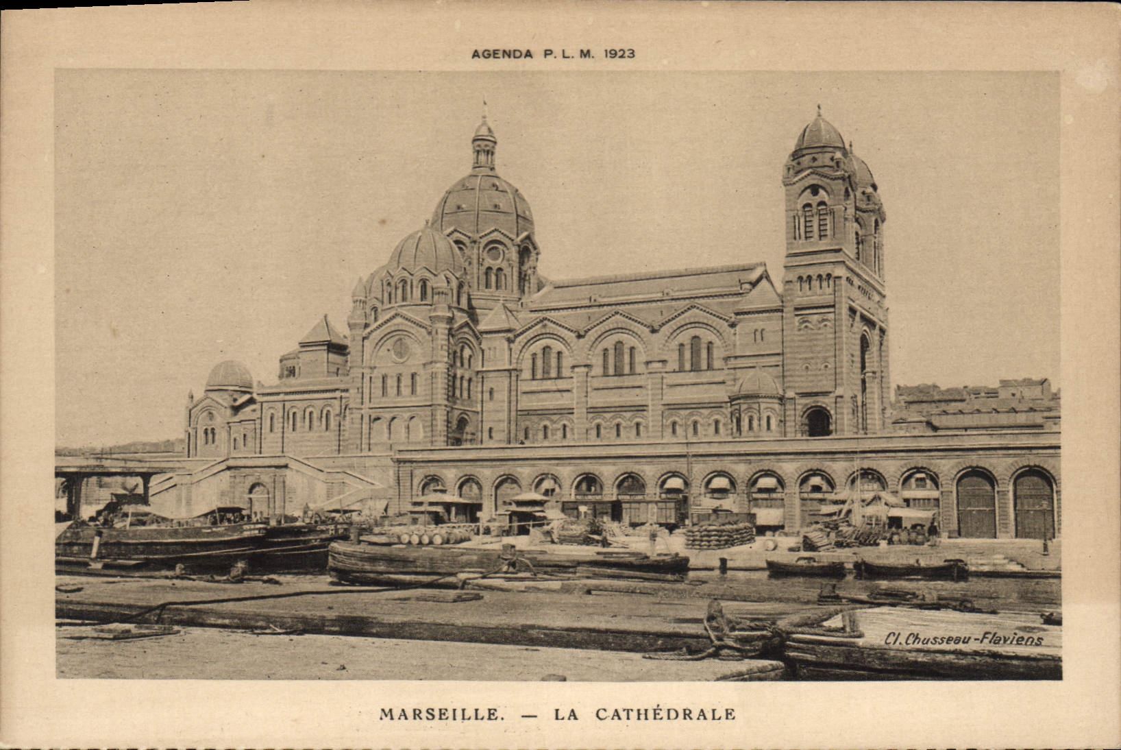 CPA Marseille La Cathedrale