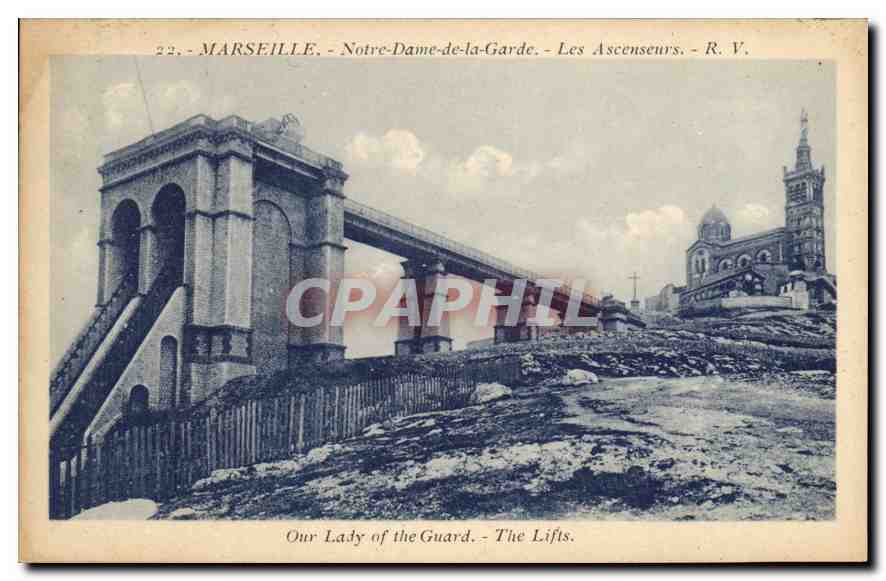 CPA Marseille N D de la Garde