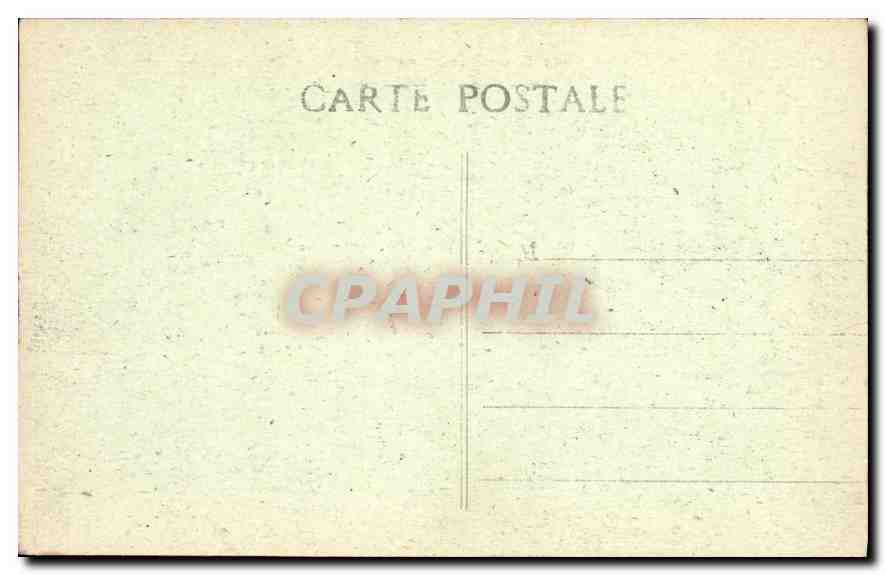 CPA Marseille Pont Transbordeur — Rückseite
