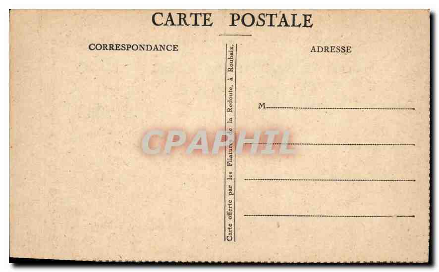CPA Marseille Le Vieux Port — Verso