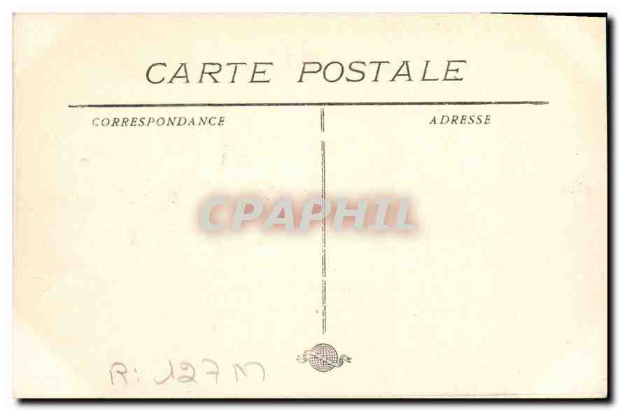 CPA Marseille Le Pont de la Fausse Monnaie — Verso