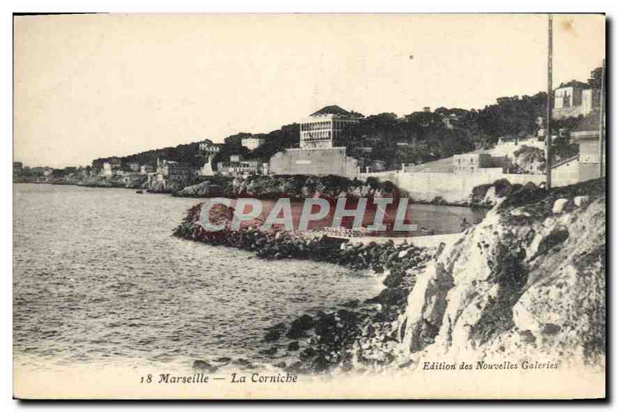 CPA Marseille La Corniche