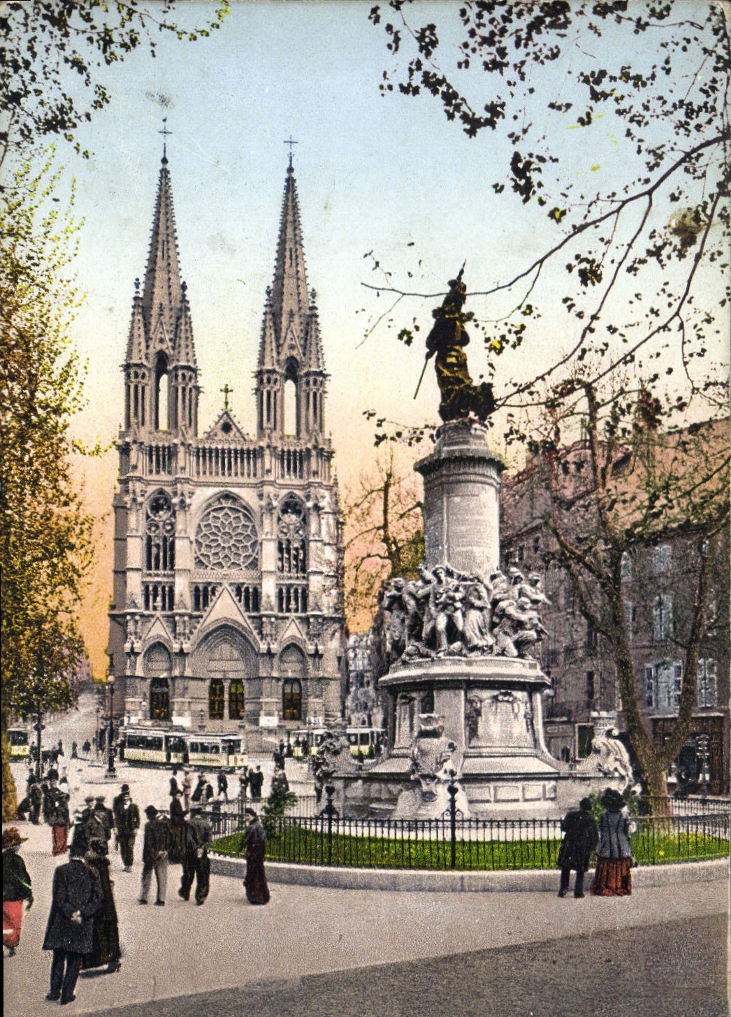 CPA Marseille Monument des Mobiles