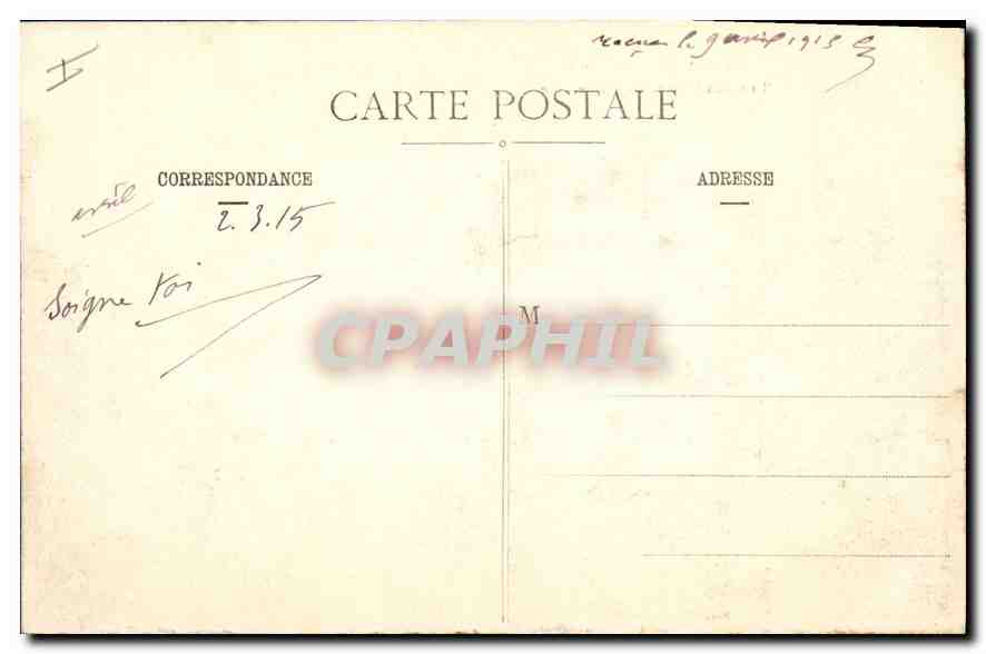 CPA Toul Pittoresque La Cathedrale — Rückseite