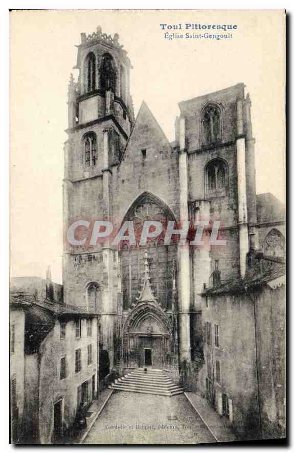 Toul Pitttoresque — Église Saint-Gengoult — Cardelle et Bignot, Toul