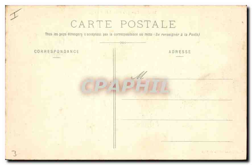CPA Toul Entree de l'Hotel de Ville — Rückseite