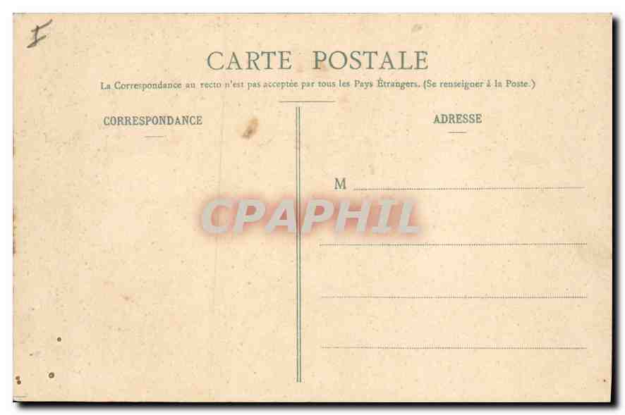 Le Monument commémoratif à Toul — La Lorraine Illustrée — Édition M. Bernard, Toul — Verso