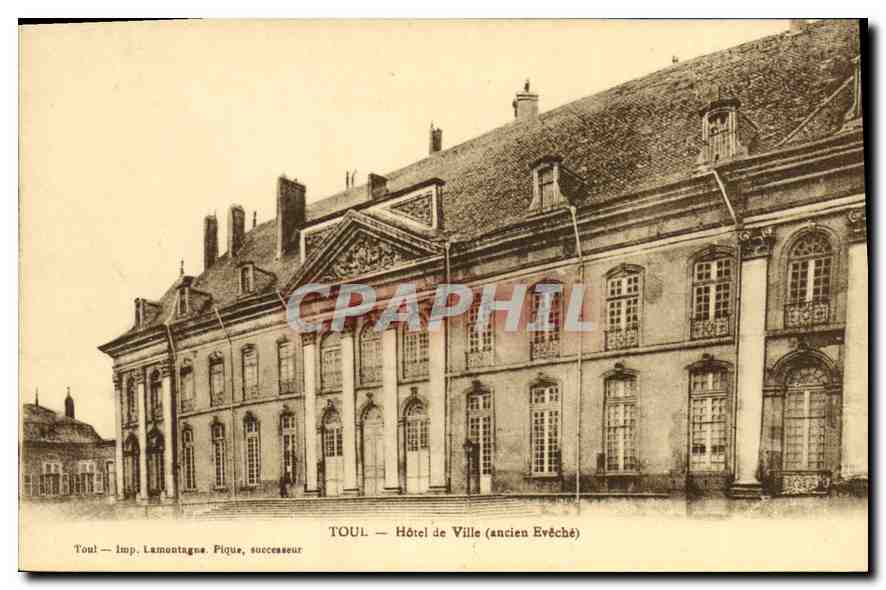 CPA Toul Hotel de Ville (Ancien Eveche)