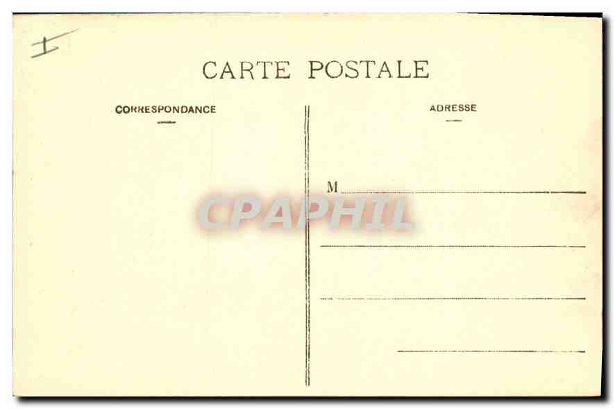 CPA Toul Hotel de Ville (Ancien Eveche) — Rückseite
