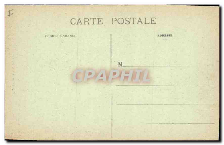 CPA Toul Facade de la Cathedrale — Verso