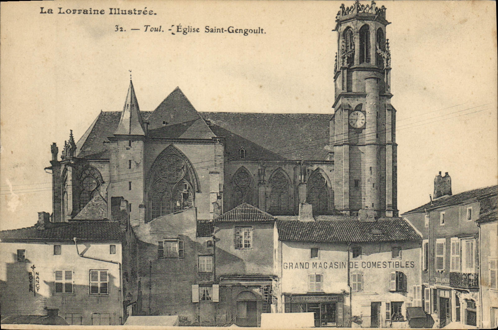 CPA Toul Eglise Saint Gengoult