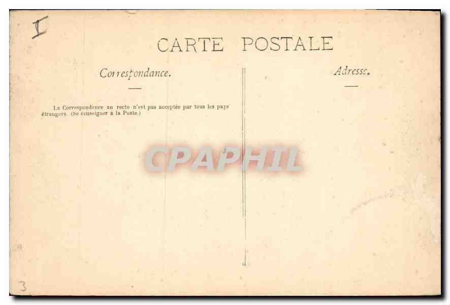 CPA Toul Eglise Saint Gengoult — Rückseite