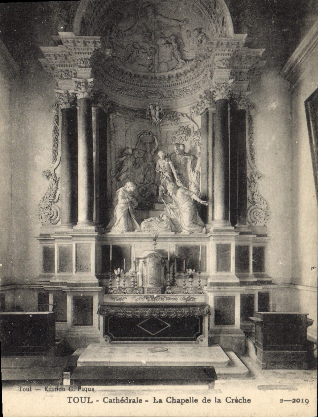 CPA Toul La Chapelle de la Creche