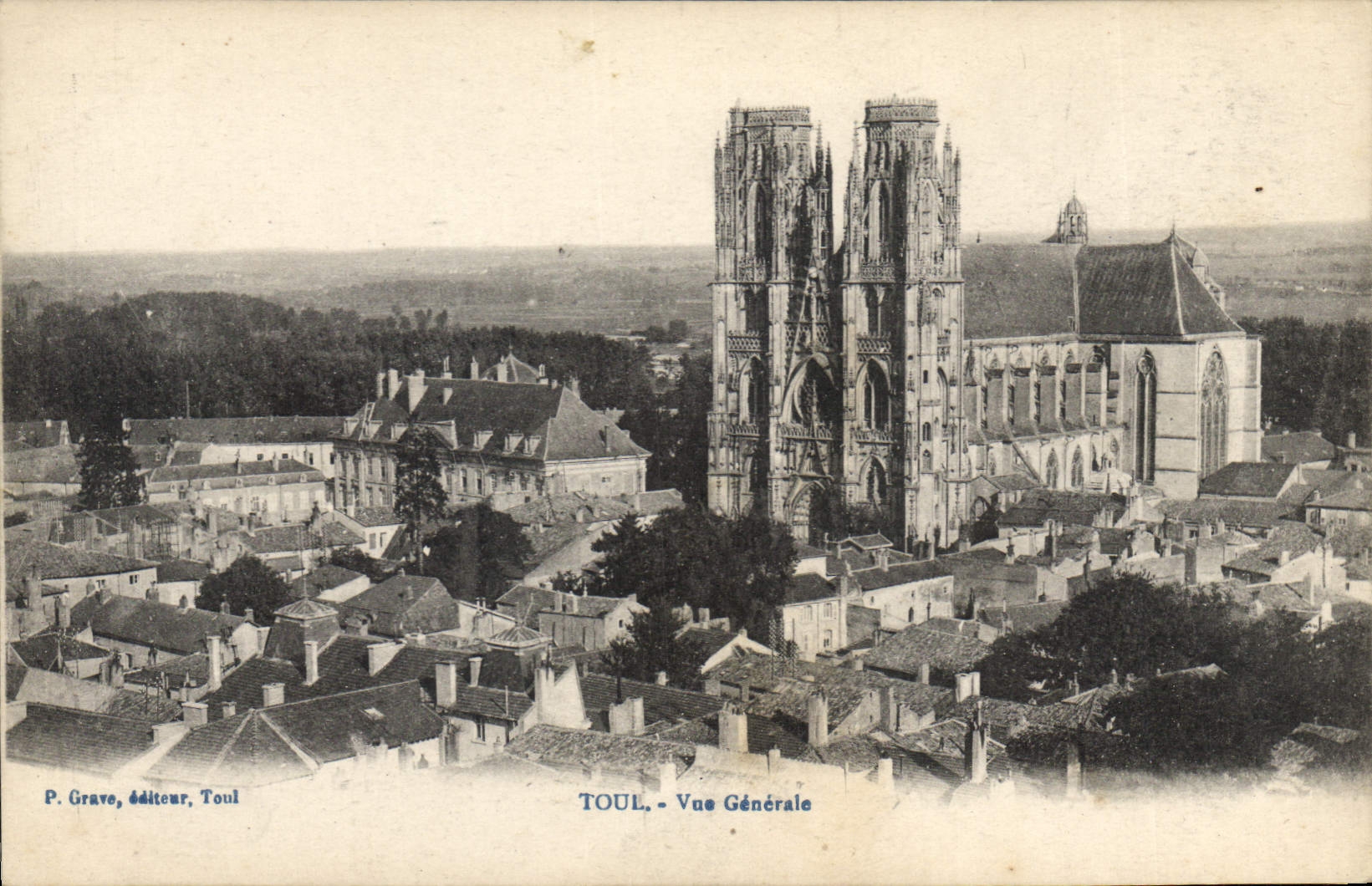 CPA Toul Vue generale