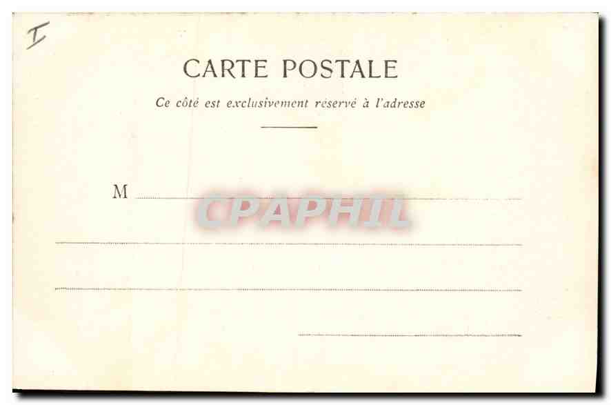 Jardin et Hôtel de Ville — Toul — Phototypie A. Bergeret et Cie, Nancy — F. P., édit., Toul — Rückseite