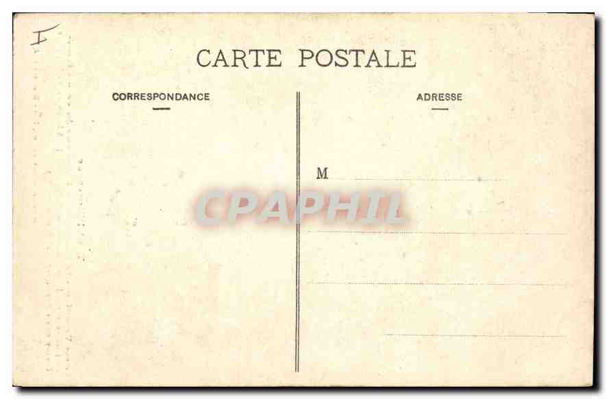 CPA Toul Pittoresque Le Monument eleve a la memoire des victimes du siege de Toul — Rückseite
