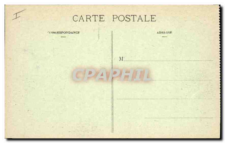 CPA Toul Fontaine Cour de l'Hotel de Ville — Verso