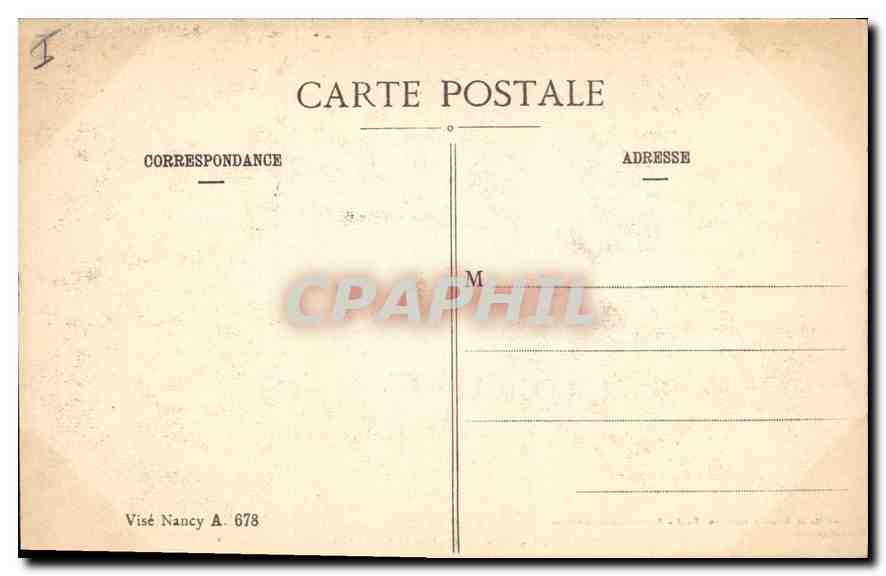 CPA Toul Un Coin du Cloitre de la Cathedrale — Verso
