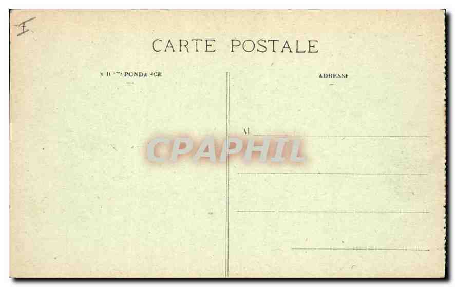 CPA Toul Monument du Souvenir Français Militaria — Rückseite